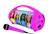 Enceinte bluetooth lumineuse avec micro barbie MULTICOLORE 1 - vertbaudet enfant 