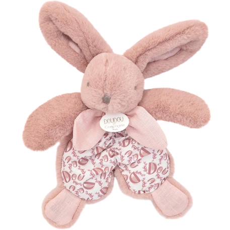 Doudou lapin 18 cm Rose 1 - vertbaudet enfant 