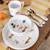 Coffret repas en porcelaine little mateys Blanc royal 5 - vertbaudet enfant 