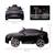 Voiture électrique enfant audi e-tron sportback s line 12 v 8 km/h max. - effets sonores, lumineux - télécommande Blanc+Noir+Rouge 9 - vertbaudet enfant 
