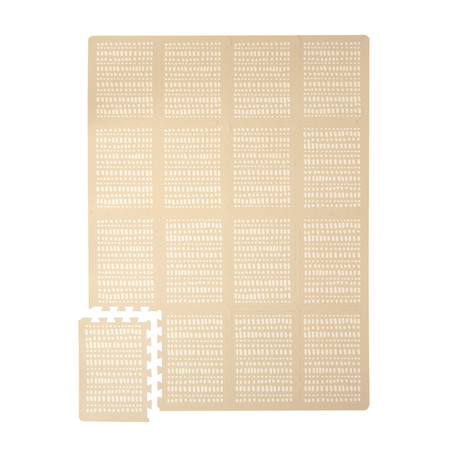 Tapis de jeu mousse à assembler hygge Beige+Sand 7 - vertbaudet enfant 