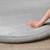 Tapis enfant à mémoire de forme cloud rond Beige+Gris 8 - vertbaudet enfant 