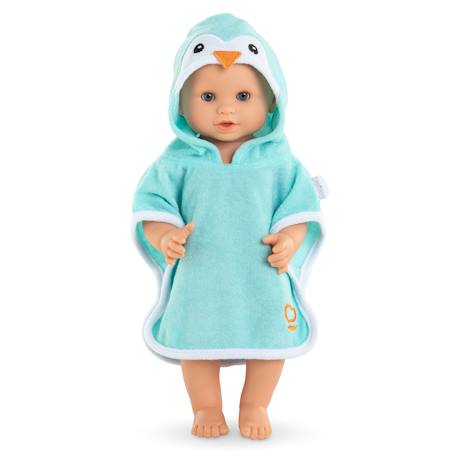 Cape de bain pingouin pour poupon 36 cm Multicolore 2 - vertbaudet enfant 