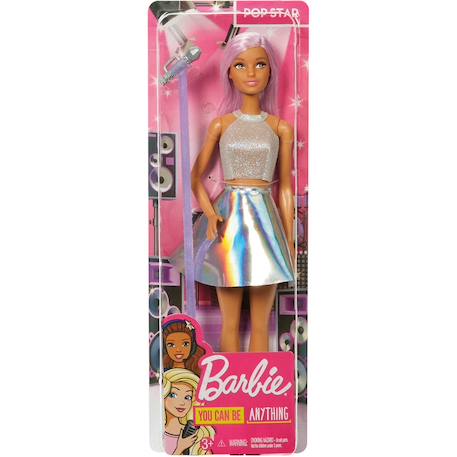 Barbie pop star Multicolore 1 - vertbaudet enfant 
