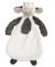 Doudou casper la vache 25 cm Blanc 1 - vertbaudet enfant 
