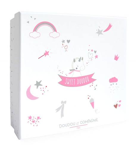Doudou lucie la licorne or Jaune 4 - vertbaudet enfant 