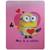 Plaid polaire imprimé 100% polyester, les minions the one Rose 1 - vertbaudet enfant 