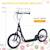 Trottinette patinette freestyle grandes roues pneumatiques ø 41 cm avec pegs Noir 4 - vertbaudet enfant 