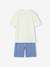 Pyjashort Smiley World so tired bleu chambray 8 - vertbaudet enfant 