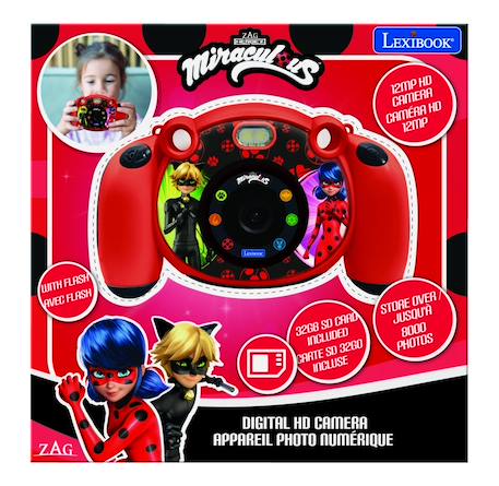 Starcam  appareil photo numérique hd miraculous MULTICOLORE 5 - vertbaudet enfant 