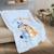 Plaid imprimé 100% polyester, bluey hug Bleu ciel 2 - vertbaudet enfant 
