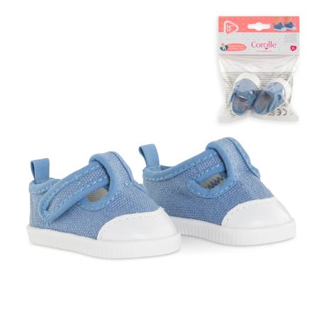 Baskets bleues pour poupon 36 cm Multicolore 5 - vertbaudet enfant 