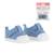 Baskets bleues pour poupon 36 cm Multicolore 5 - vertbaudet enfant 