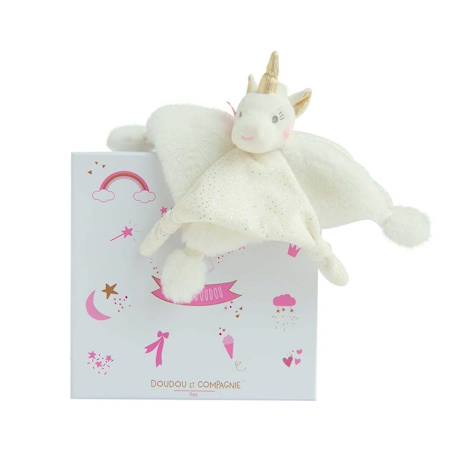Doudou lucie la licorne or Jaune 1 - vertbaudet enfant 