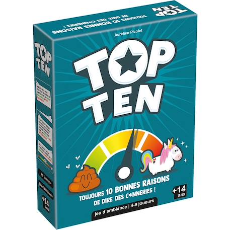 Jeu top ten Multicolore 1 - vertbaudet enfant 