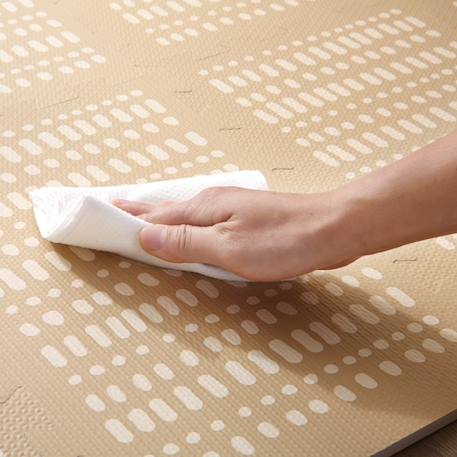 Tapis de jeu mousse à assembler hygge Beige+Sand 11 - vertbaudet enfant 