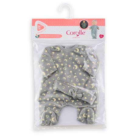 Pyjama brille dans la nuit & bandeau pour poupon 36 cm Multicolore 4 - vertbaudet enfant 