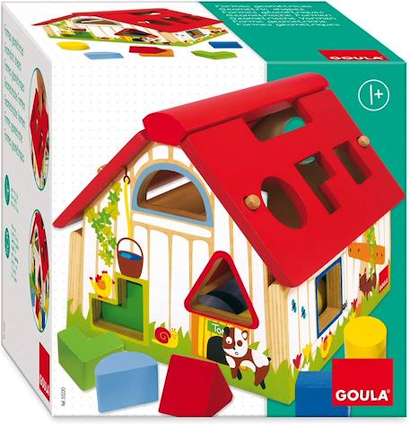 Boite à formes ferme Rouge 2 - vertbaudet enfant 