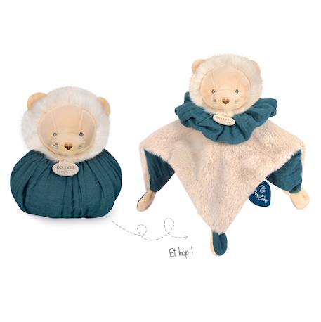 Doudou boule lion Vert 3 - vertbaudet enfant 