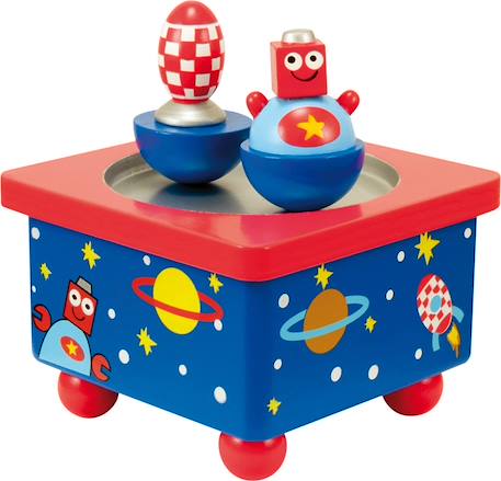 Boite à musique robot Bleu 1 - vertbaudet enfant 