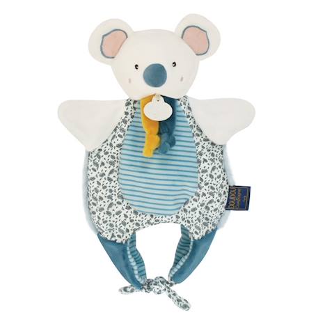 Doudou koala marionnette Bleu 1 - vertbaudet enfant 