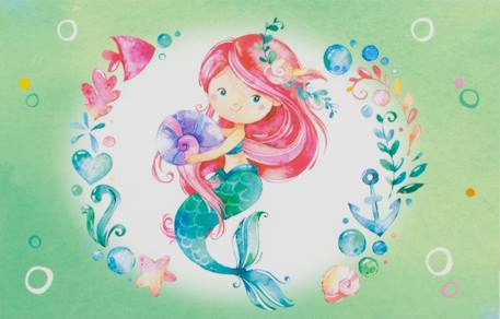 Coffret musical sirène et coquillage Vert 5 - vertbaudet enfant 