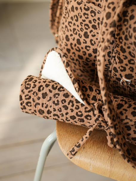 Sac à langer évolutif 24 ou 48h léopard personnalisable beige 3 - vertbaudet enfant 