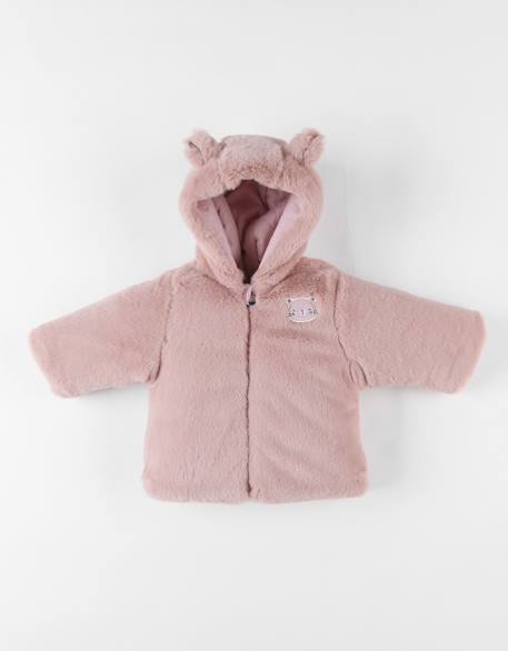 Veste à capuche groloudoux® Rose 1 - vertbaudet enfant 