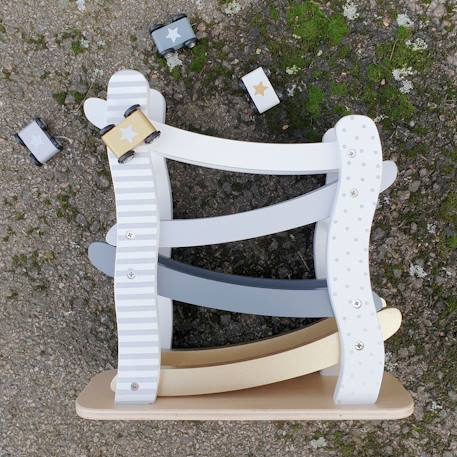 Cascade de voitures silver Blanc 3 - vertbaudet enfant 