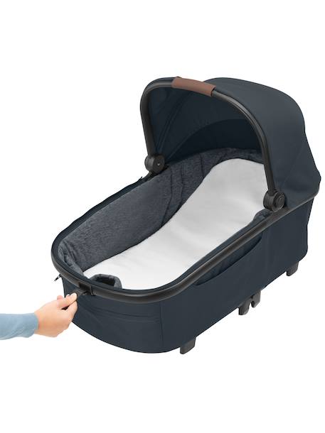 Poussette tout-terrain avec nacelle bébé lila xp+ Graphite essentiel+Noir essentiel 5 - vertbaudet enfant 