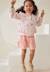 Jupe enfant rose en gaze de coton caraïbes Rose 1 - vertbaudet enfant 