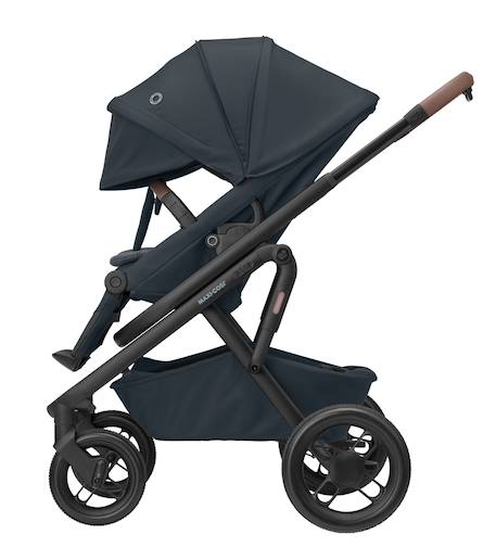 Poussette tout-terrain avec nacelle bébé lila xp+ Graphite essentiel+Noir essentiel 3 - vertbaudet enfant 