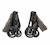 Poussette naissance oxford avec nacelle sense Graphite twillic+Noir twillic+Truffe twillic+Vert twillic 17 - vertbaudet enfant 