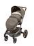 Chancelière pour poussette 2 en 1 pour bébé Graphite essentiel+Noir twillic+Truffe twillic 12 - vertbaudet enfant 