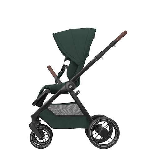 Poussette naissance oxford avec nacelle sense Graphite twillic+Noir twillic+Truffe twillic+Vert twillic 20 - vertbaudet enfant 