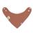 Lot de 2 bavoirs bandanas Blanc+Ecru imprimé 6 - vertbaudet enfant 