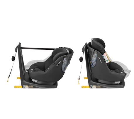 Siège auto pivotant isofix avec airbags axissfix air Noir authentique 3 - vertbaudet enfant 