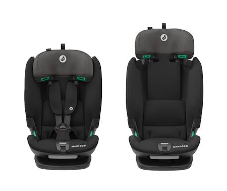 Siège auto enfant evolutif multi-âge titan plus i-size Graphite authentique+Noir authentique 7 - vertbaudet enfant 