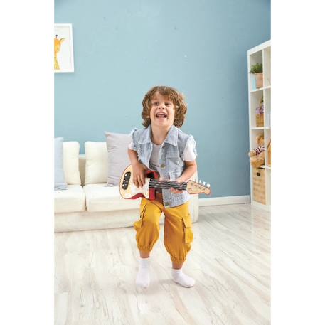 Ukulélé électrique apprentissage interactif Rouge 3 - vertbaudet enfant 