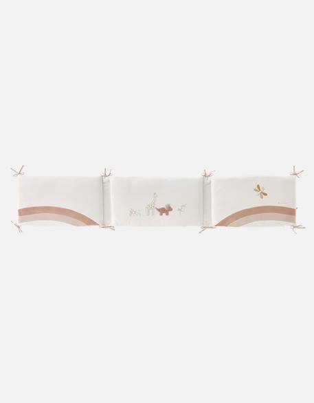Tour de lit popsie gigi & louli en veloudoux® Blanc 3 - vertbaudet enfant 