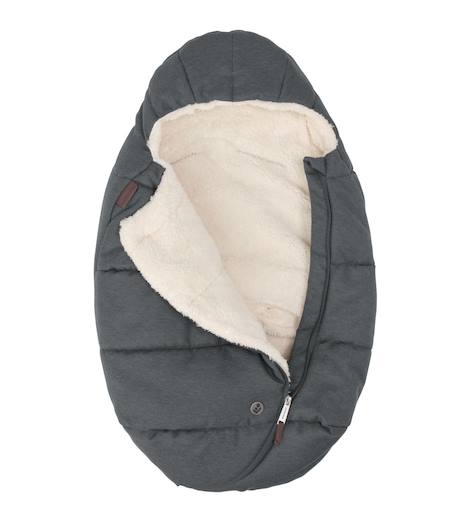 Chancelière bébé pour siège auto Graphite twillic+Noir twillic 2 - vertbaudet enfant 