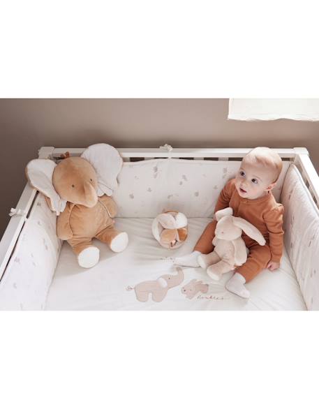 Tapis de parc veloudoux - bali & moka Ecru 2 - vertbaudet enfant 