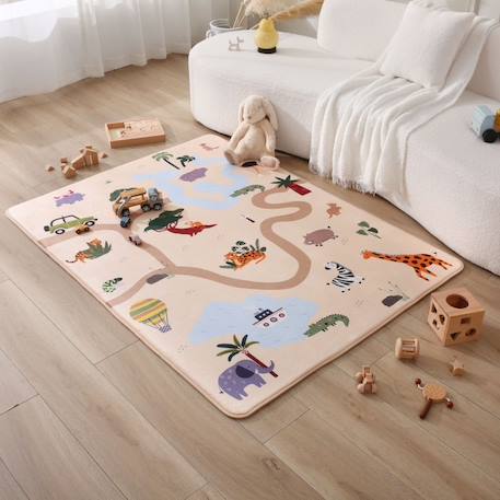 Tapis de jeu enfant à mémoire de forme cloud play safari Play safari 1 - vertbaudet enfant 