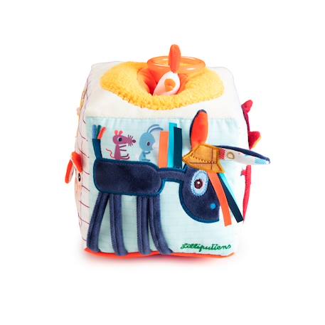 Cube sonore d'activités ferme Beige 2 - vertbaudet enfant 