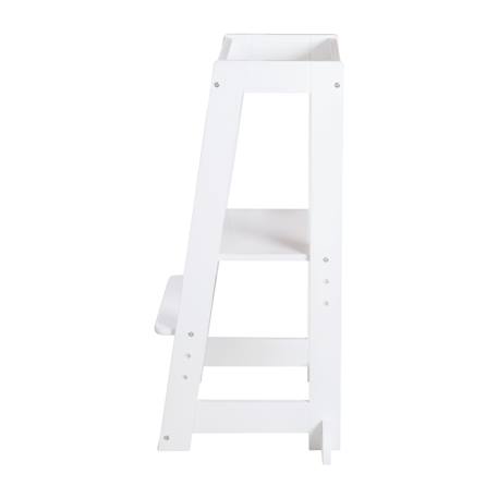 Tour d'apprentissage évolutive en bambou fsc® Anthracite+Blanc+Blanc - naturel+Naturel 8 - vertbaudet enfant 