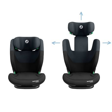 Siège auto enfant , i-size et isofix rodifix s Graphite tonal+Noir tonal 9 - vertbaudet enfant 