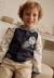 Veste teddy bébé en molleton ultra chaud félintrépide Bleu 1 - vertbaudet enfant 