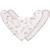 Lot de 2 bavoirs bandanas Blanc+Ecru imprimé 1 - vertbaudet enfant 