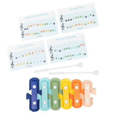 Xylophone pour le bain Bleu 3 - vertbaudet enfant 