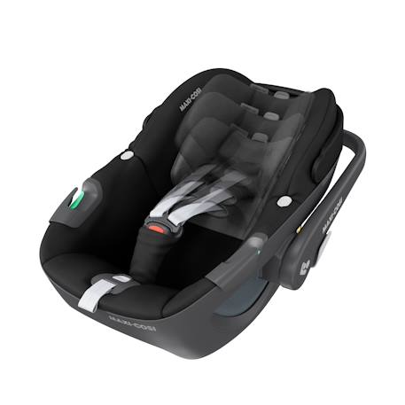 Siège auto bébé i-size pebble 360 Noir essentiel+Vert essentiel 3 - vertbaudet enfant 